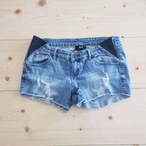 Maternity Denim Shorts